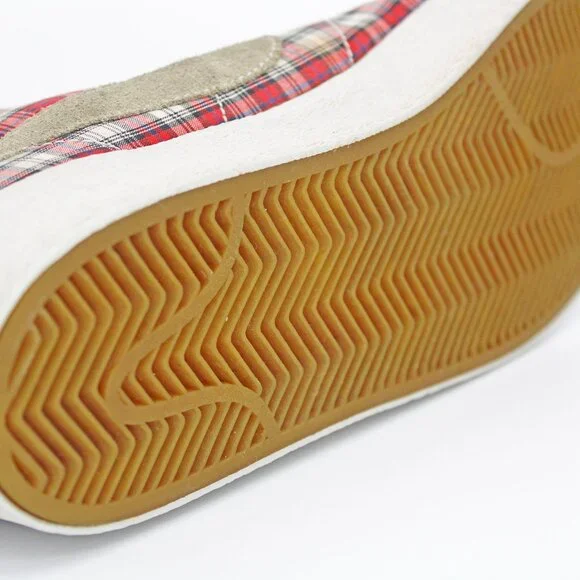 Nike Blazer Women’s Vintage Plaid Red / Grey High Top Sneakers: Size 10 - Picture 6 of 8